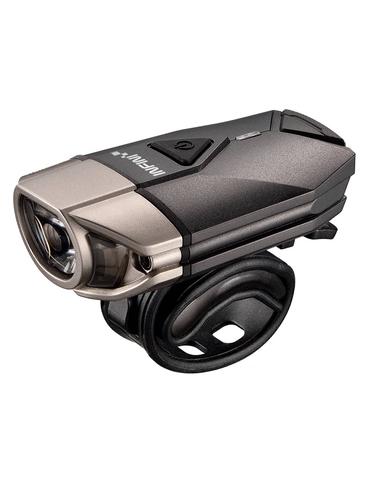 Світло переднє Infini Super Lava USB I-263P 300 Lm 3W 4F чорний/титан + кріплення на шолом