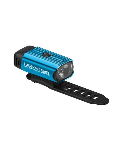 Світло переднє Lezyne HECTO DRIVE 500XL USB блакитний