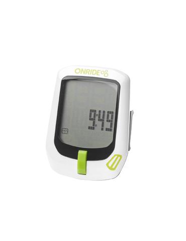 Велокомп'ютер дротовий ONRIDE T8 8 функцій білий