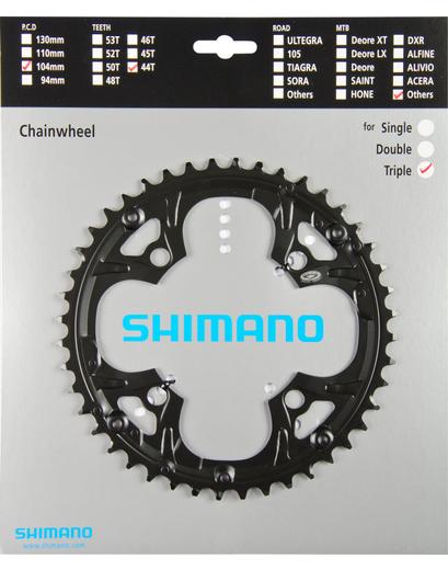 Зірка шатунів Shimano Deore FC-M448 44T чорний