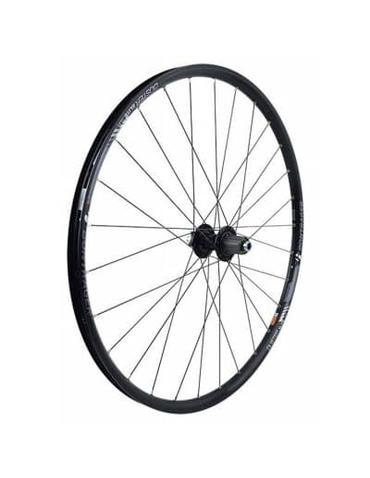 Колесо заднє (обід Bontrager AT-850, втулка на промислових підшипниках) 26˝ 32 спиці під диск чорний
