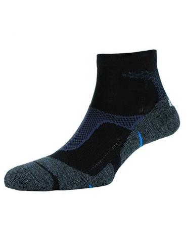Шкарпетки чоловічі P.A.C. Running Pro Short Men Black 40-43
