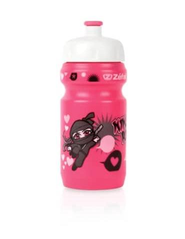 Фляга Zefal Little Z Ninja Girl + універсальний тримач 350 мл рожевий