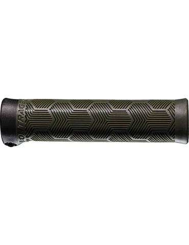 Ручки руля Bontrager XR Trail Сomp 130 мм з замком зелений