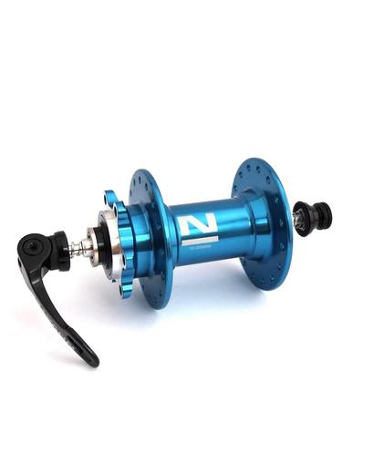 Втулка передня Novatec D041SB, 36H Блакитна