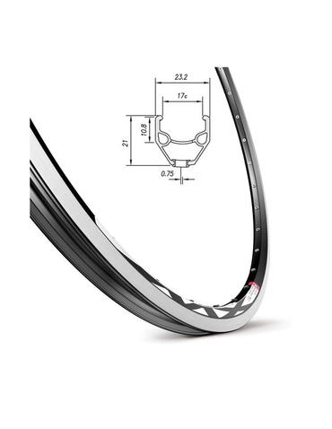 Обід Mach1 MX 26˝ 32 отвори під V-Brake чорний