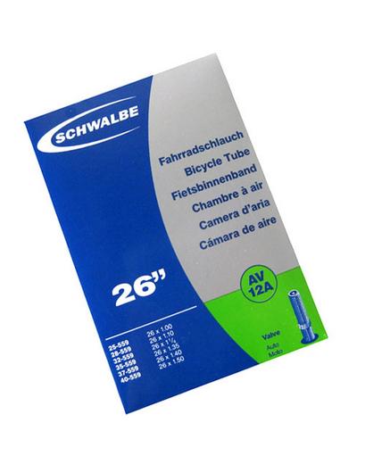 Камера Schwalbe AV12A 26˝x1.10-1.50˝ (28/40-559) ніпель AV 40мм