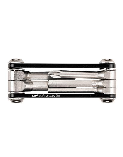 Ключі-мультитул Lezyne V - 5 функцій чорний/сріблястий