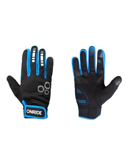 Рукавички ONRIDE Pleasure 20 чорний/синій XL