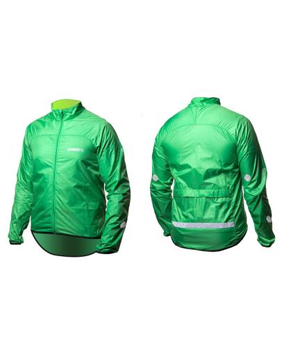 Вітровка ONRIDE Gust Reflective зелений XS