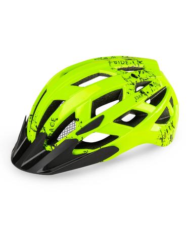 Шолом дитячий R2 LUMEN JUNIOR лайм/чорний матовий S (52-55 см)