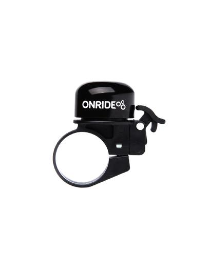 Дзвоник ONRIDE Din хомут 31.8 мм чорний