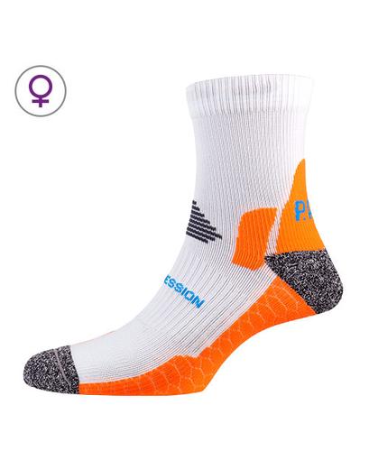 Шкарпетки жіночі P.A.C. SP 1.0 Running Pro Mid Compression білий 35-37