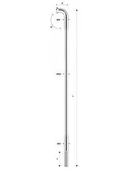 Спиця Pillar PDB1417 260 мм тягнута 2/1.5/2 сріблястий