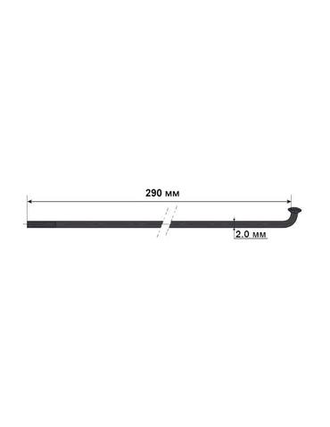 Спиця Mach1 Inox Plus 2x290 чорний
