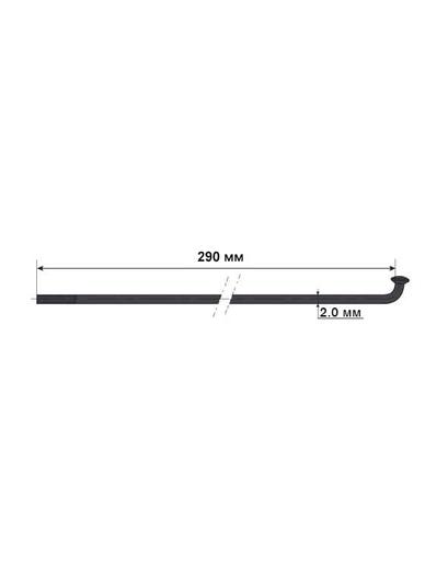 Спиця Mach1 Inox Plus 2x290 чорний