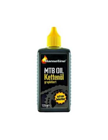 Мастило для ланцюга Hanseline MTB-Oil Kettenoel графітне 125мл