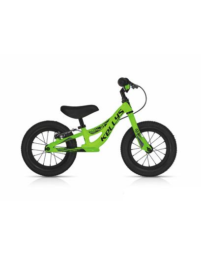 Біговел Kellys KITE 12 RACE NEON з гальмами зелений