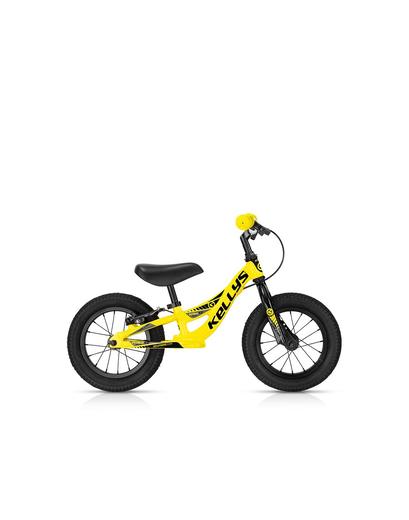 Біговел Kellys KITE 12 RACE з гальмами жовтий