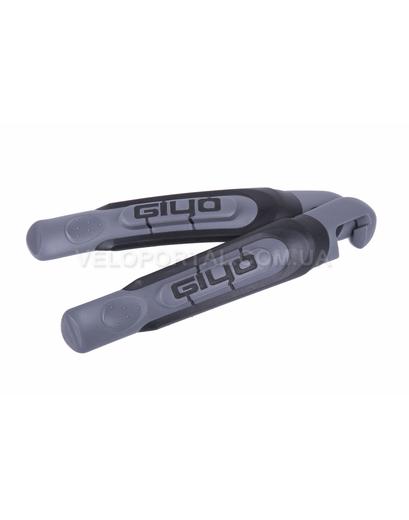 Бортувальні лопатки GIYO обгумовані 2 шт