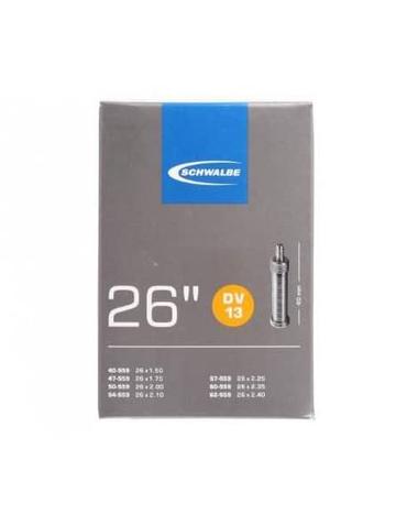Камера Schwalbe DV13 26˝x1.50-2.50˝ (40/62-559) ніпель DV 40мм