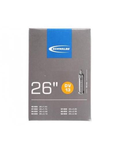 Камера Schwalbe DV13 26˝x1.50-2.50˝ (40/62-559) ніпель DV 40мм