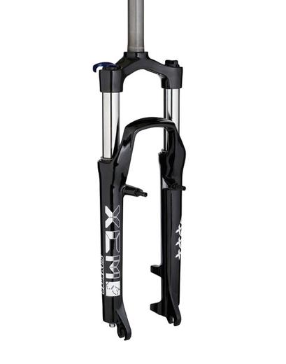 Вилка Suntour XCM P HLO 100 мм 26˝/28,6/A-H пружина Disc/V-brake чорний