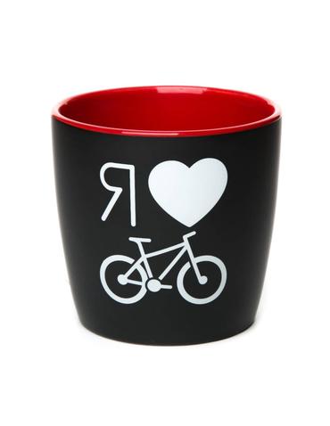 Чашка ONRIDE I Love My Bike деколь чорний/червоний