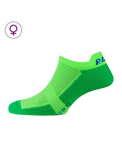 Шкарпетки жіночі P.A.C. BK 1.1 Bike Footie Zip Women зелений 35-37