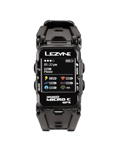 Годинник-велокомп'ютер Lezyne MICRO C GPS WATCH COLOR чорний