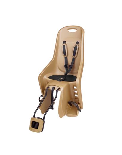 Дитяче крісло на велосипед POLISPORT Bubbly Maxi FF 29" Золотий / Чорний заднє