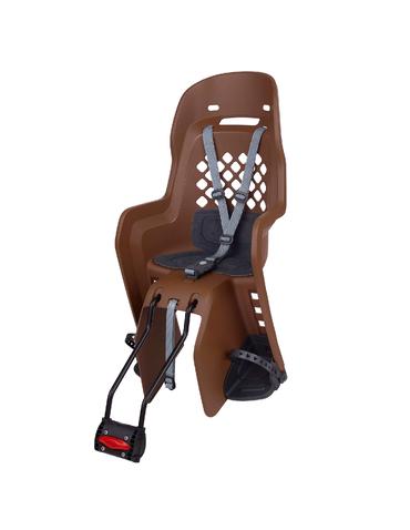 Дитяче крісло на велосипед POLISPORT Joy FF 29" Коричневий/Сірий заднє