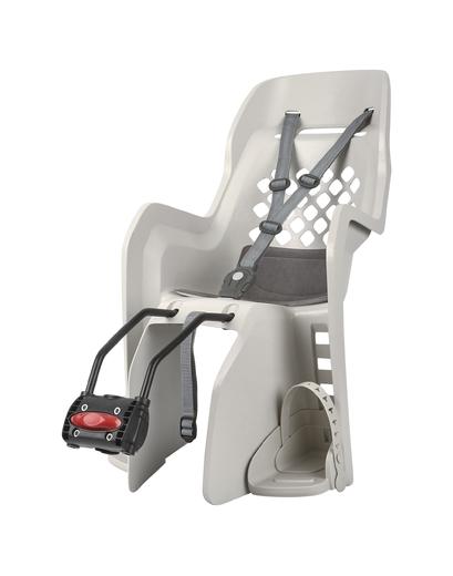 Дитяче крісло на велосипед POLISPORT Joy FF Кремовий/Сірий заднє