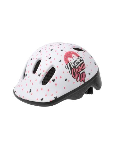 Дитячиі шоломи POLISPORT Baby XXS Білий / Рожевий матовий Glue-On