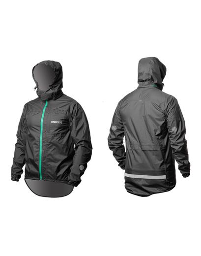 Дощовик ONRIDE Rainfall Reflective чорний XXL