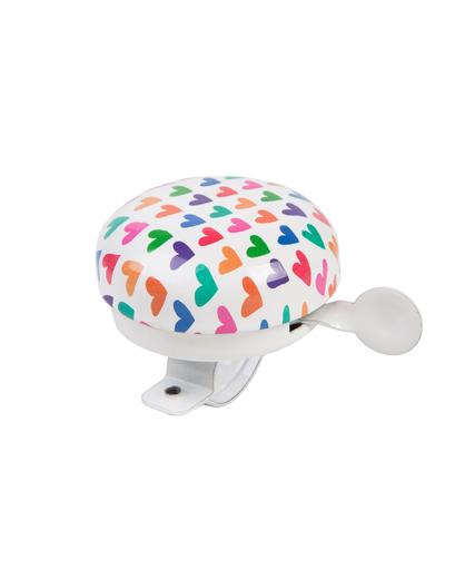 Дзвінок велосипедний VLT червоний мухомор 58mm