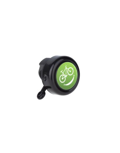 Дзвоник ONRIDE Rang 10, велосмайл, алюмінієвий, Ø керма 22мм, чорний