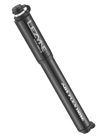 Насос компактний Lezyne LITE DRIVE HP - S 11 Bar зі шлангом чорний FV
