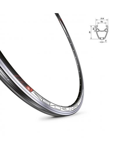 Обід Mach1 Road Runner 28˝ (700C) 36 отворів під V-Brake чорний FV