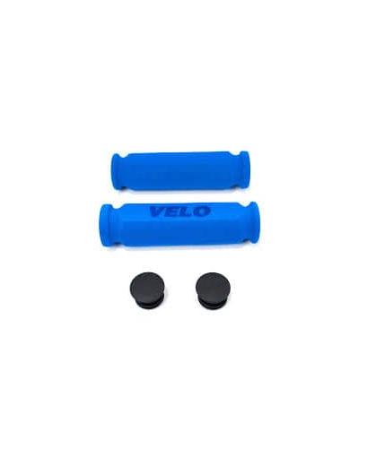 Ручки руля Velo VLG075A блакитний 117 мм