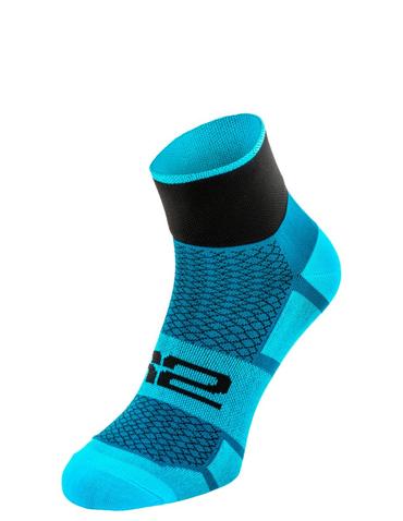 Шкарпетки R2 Style блакитний/чорний L (43-46)