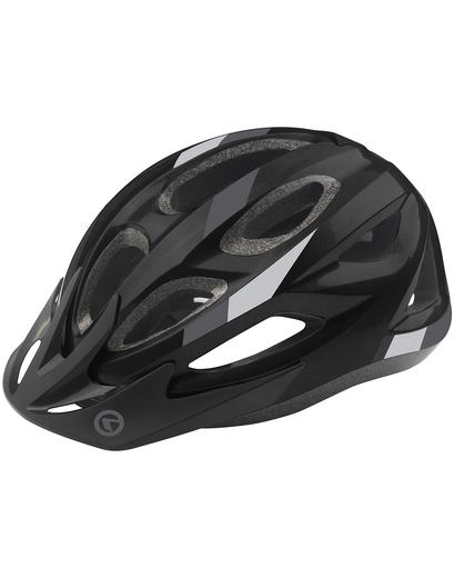 Шолом KLS Jester чорний/сірий (52-57 см)