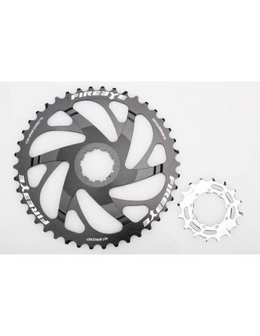 Зірка розширювач касети SRAM FireEye 40T + 16T чорний