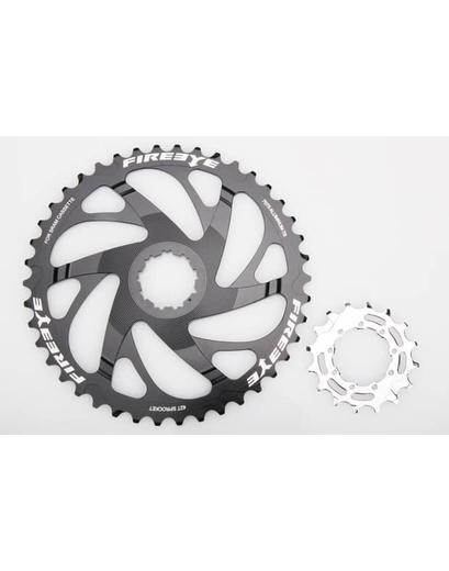 Зірка розширювач касети SRAM FireEye 42T + 16T чорний