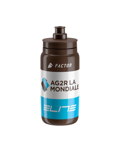 Фляга ELITE FLY AG2R LA MONDIALE коричневий/білий 550 мл