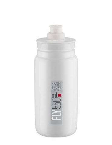 Фляга ELITE FLY білий з сірим лого 550 мл