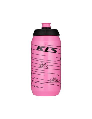 Фляга KLS Kolibri 550мл рожевий