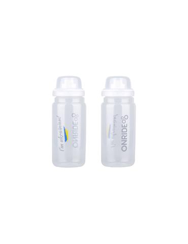 Фляга ONRIDE Elite Fly UA 550 мл прозора, з ковпачком