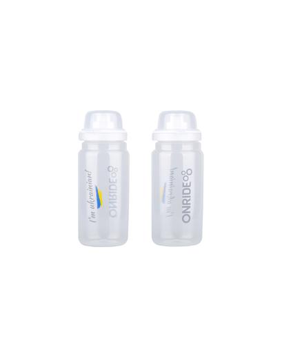 Фляга ONRIDE Elite Fly UA 550 мл прозора, з ковпачком