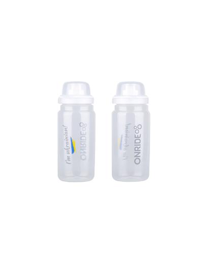 Фляга ONRIDE Elite Fly UA 550 мл прозора, з ковпачком